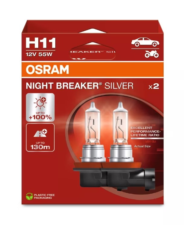 Bec auto Osram 64211 NBS 55W 12V PGJ19-2 H11