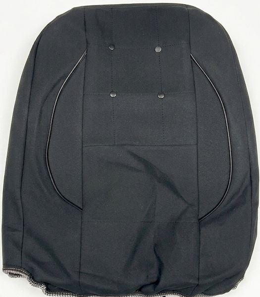 Huse pentru scaune Ecostar 1+1 cu nasturi (negru)