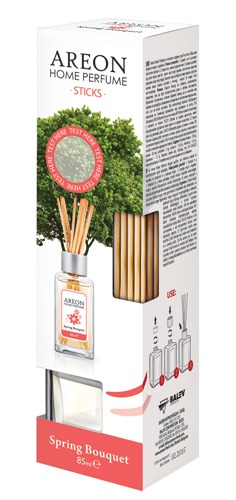 Aromatizator de aer Areon Home Parfume Sticks 85ml (Spring Bougnet)